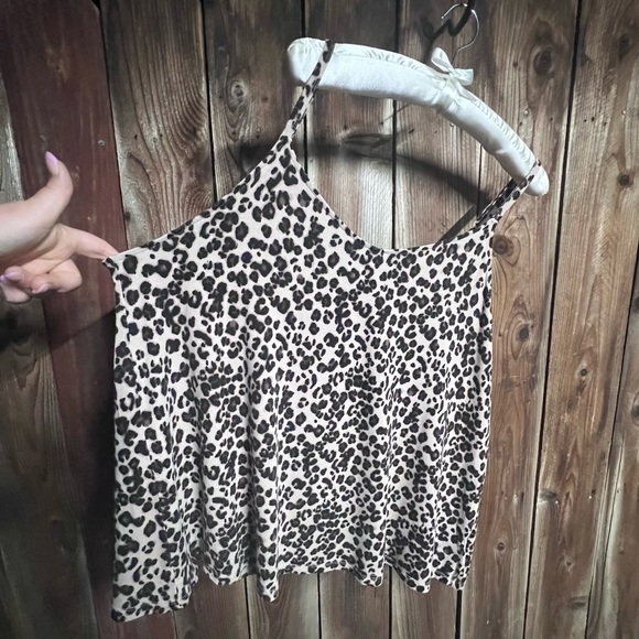 Torrid Super Soft Knits Animal Cheetah Leopard Print Trapeze Tank Top Sz 2X - Picture 3 of 8